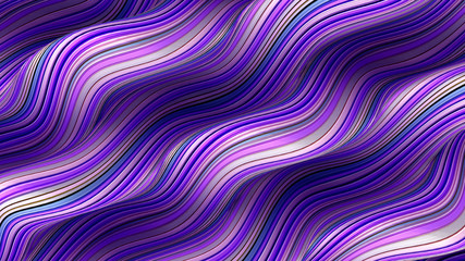 Elegant line background. 3d illustration, 3d rendering.