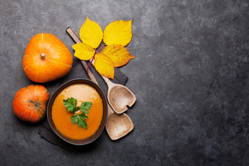 Obraz na płótnie Canvas Pumpkin soup