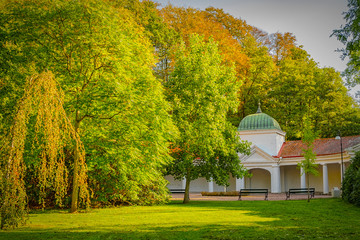 Helsingborg Ramlosa Brunnspark Pavilion Landscape