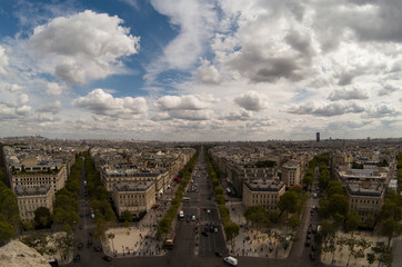 Fototapeta na wymiar Paris roofs