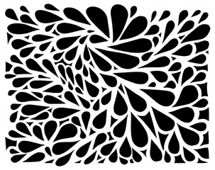 Abstract background with drops