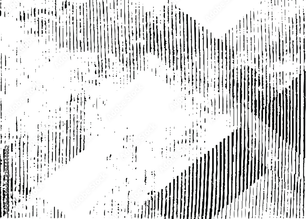 Poster broken plaster wall effect. grunge worn damask pattern design. distressed fabric texture. overlay te