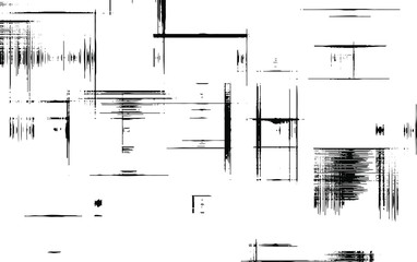 Rough black and white texture vector. Distressed overlay texture. Grunge background. Abstract textured effect. Vector Illustration. Black isolated on white background. EPS10.
