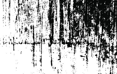 Rough black and white texture vector. Distressed overlay texture. Grunge background. Abstract textured effect. Vector Illustration. Black isolated on white background. EPS10.