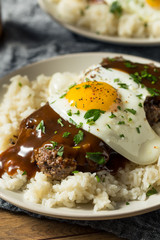 Homemade Hawaiian Loco Moco