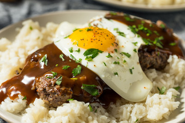 Homemade Hawaiian Loco Moco
