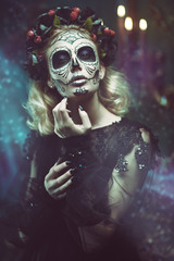 mysterious Calavera Catrina