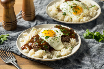 Homemade Hawaiian Loco Moco