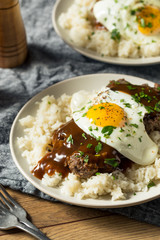 Homemade Hawaiian Loco Moco