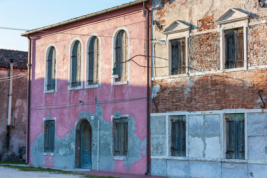 The village of Lio Piccolo in the venice lagoon
