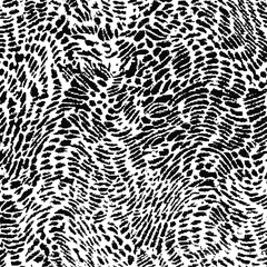 Small uneven spots and particles of debris. Abstract vector texture.  Distressed uneven background. Grunge texture overlay with fine grains isolated on white background. Vector illustration. EPS10.