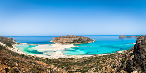 Fototapeta na wymiar Balos Beach, Crete, Greece
