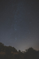 night sky with stars