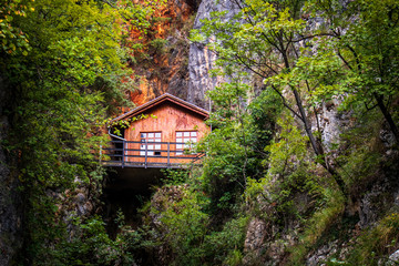 House of Josip Broz-Tito from WW2 in Drvar/Bosnia and Herzegovina, placed in cave