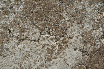 Concrete road at indusrial area