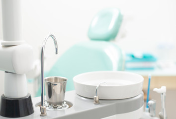 Dental tool in dental clinic.