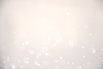 Abstract bokeh lights with soft light background. Blur wall.