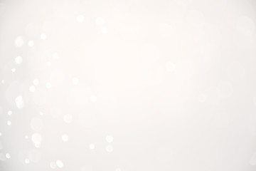 Abstract bokeh lights with soft light background. Blur wall.