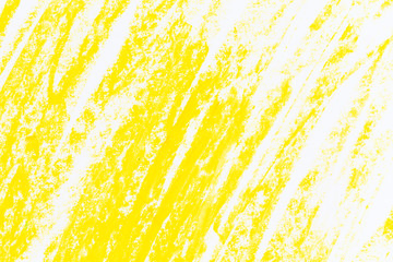 yellow grungy crayons strockes texture background