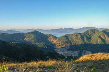 Mountains and nature around Nha Trang, Vietnam 
