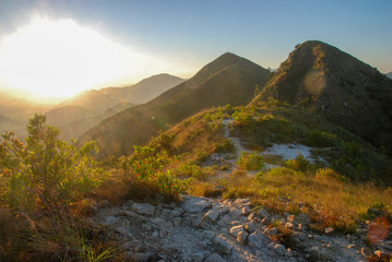 Top of Angel Mountain in Nha Trang, Vietnam 