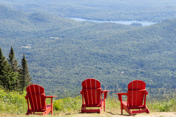 mountain top view