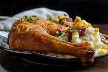 Thanksgiving Dinner Plate