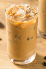 Homemade Iced Coffe with Almond MIlk
