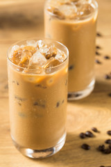 Homemade Iced Coffe with Almond MIlk