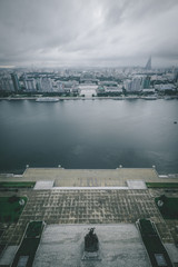 Pyongyang from above