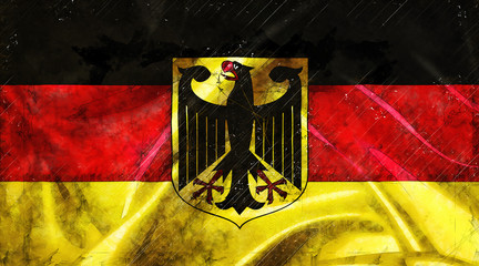 german flag sketch - germany