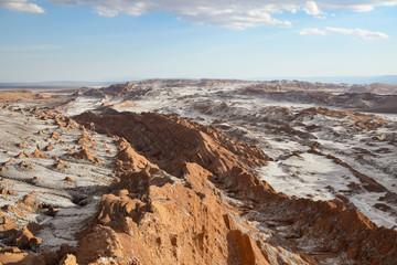 Landscape at Valle de la Luna (Chile)
