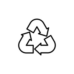Recycle Icon Vector Logo Design Template Illustration Eps  - 10