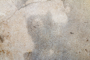 coloured and abstract traces on a grey concrete wall