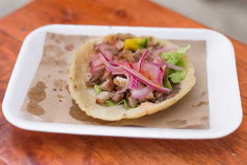 panuchos yucatecos comida Mexicana