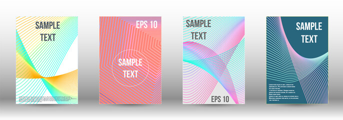 Creative backgrounds with abstract gradient linear