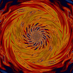 abstract vortex graphic