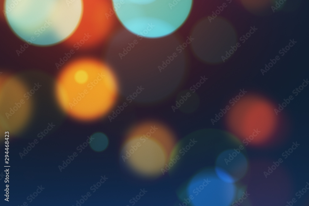 Poster creative bokeh texture