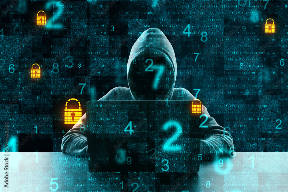 Poster Malware and hacking