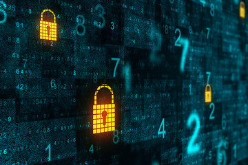 Abstract protect background
