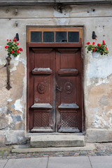 Door on a street.