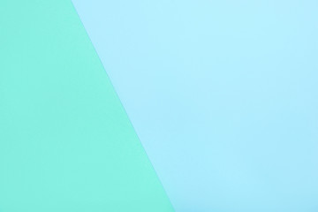 Abstract pastel green and blue background.