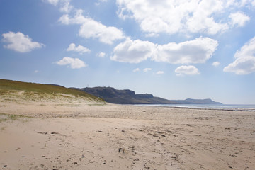 Fototapeta na wymiar Machir Bay on the Isle of Islay on a sunny day