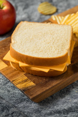 Homemade American Cheese Sandwich