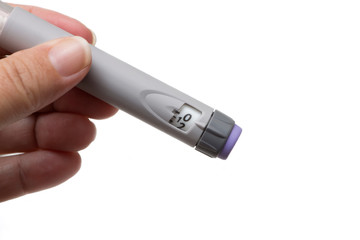 Holding Insulin Pen