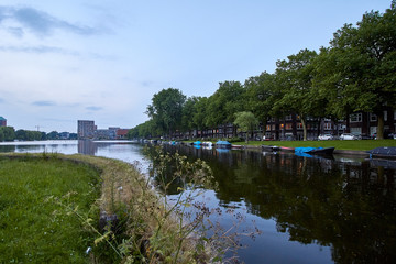 Fototapeta premium canales de Amsterdam