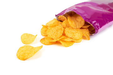 Potato chips bag