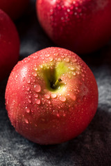 Raw Red Organic PInk Lady Apples