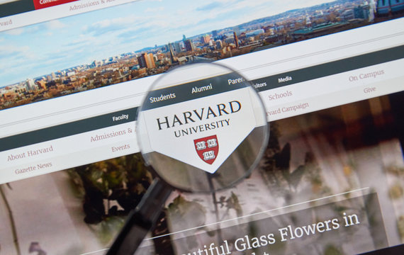 Harvard University page