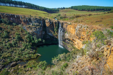 beautiful waterfall berlin falls, panorama route, mpumalanga, south africa 6
